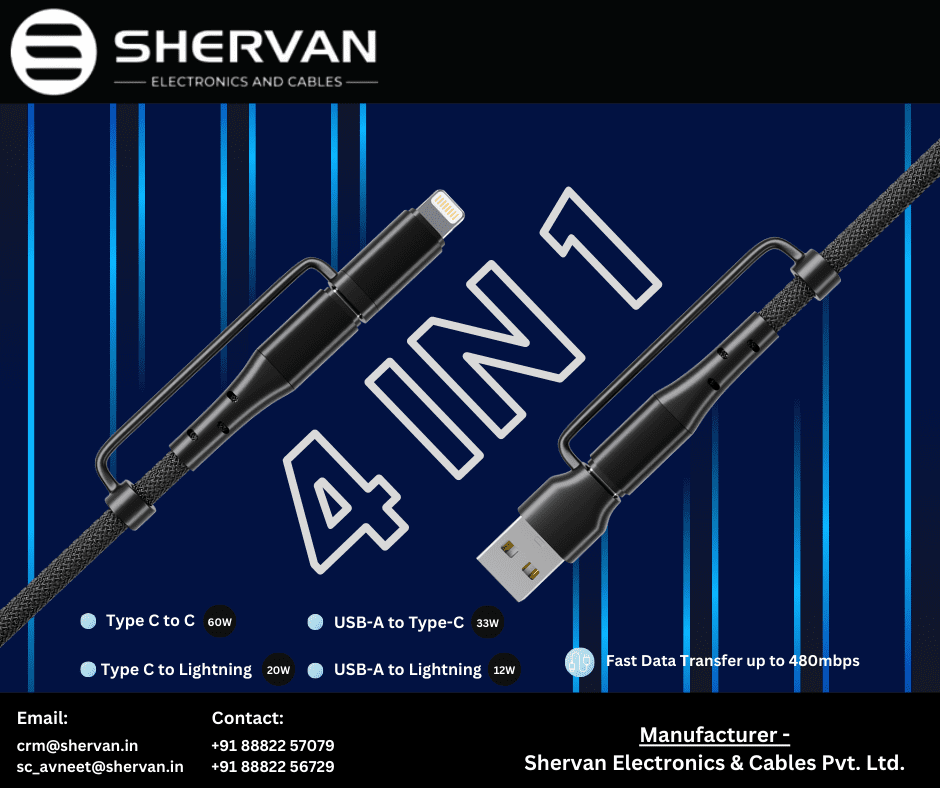 4 in 1 usb cable
